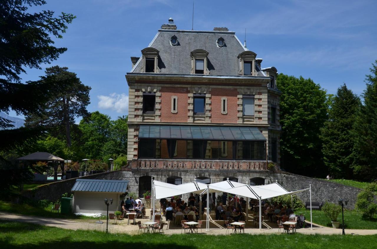 Le Chateau Des Arenes Gieres Bagian luar foto